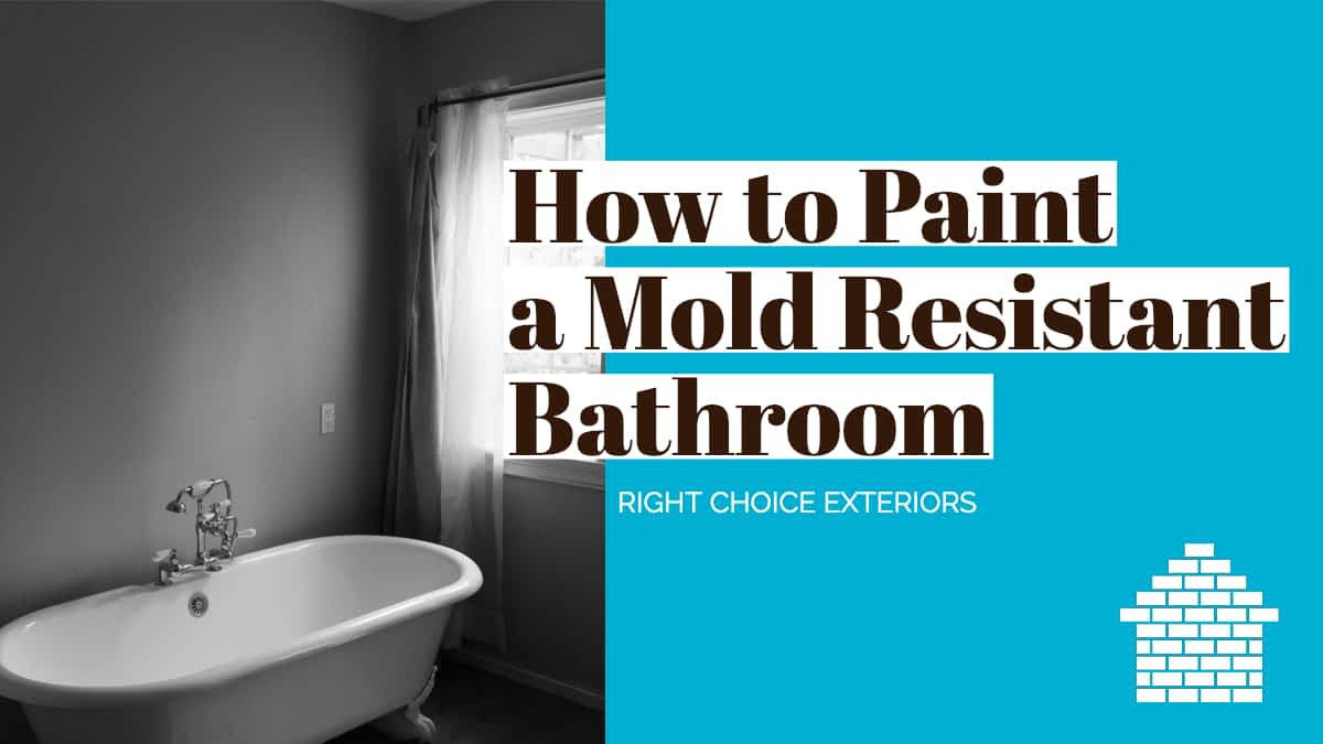 How To Paint A Mold Resistant Bathroom Right Choice Exteriors This Old House 1 1m Subscribers Subscribe How To Paint A Mold Resistant Bathroom